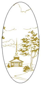 DG5000-560-WT-GD Church on Hill White-Gold